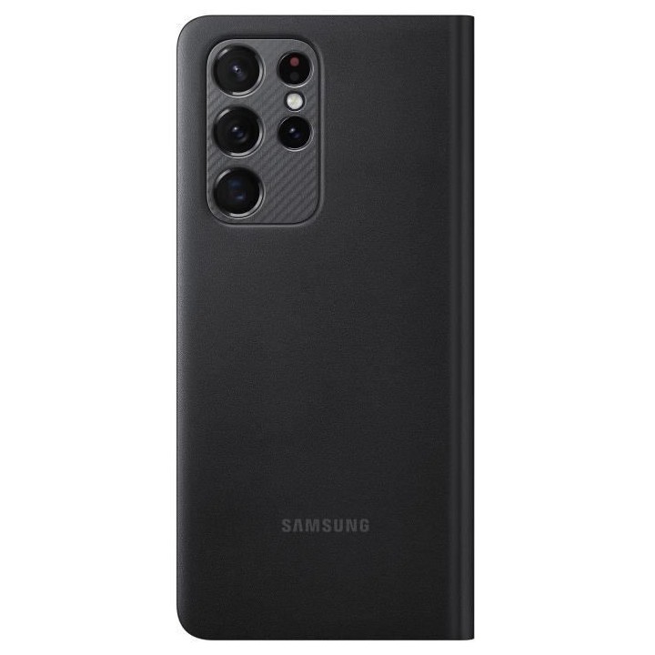 Smart LED View Cover S21 Ultra Noir