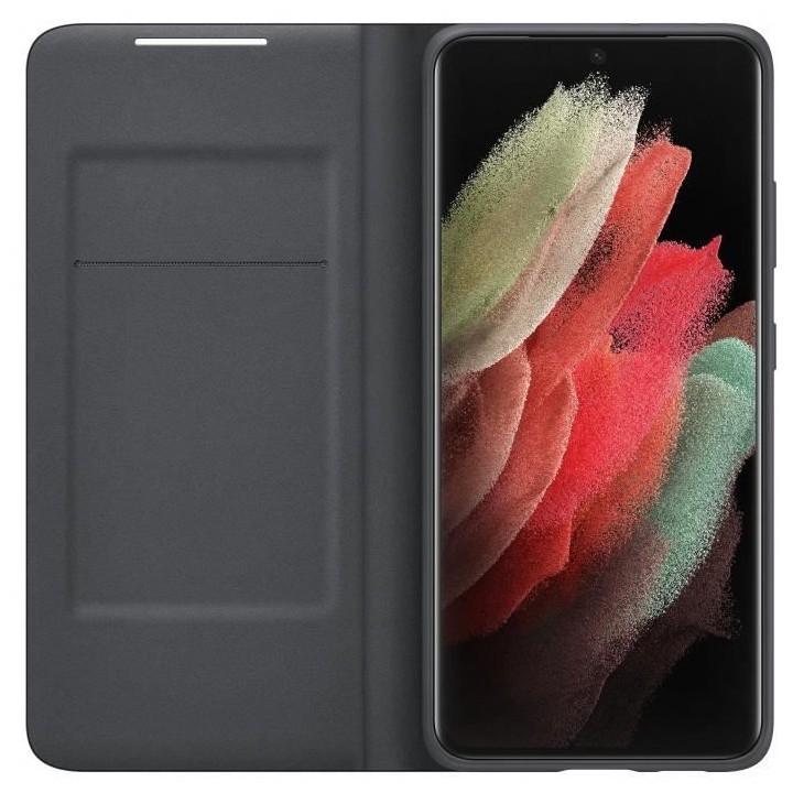 Smart LED View Cover S21 Ultra Noir