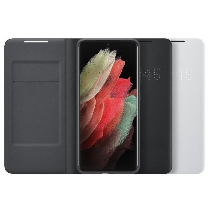 Smart LED View Cover S21 Ultra Noir