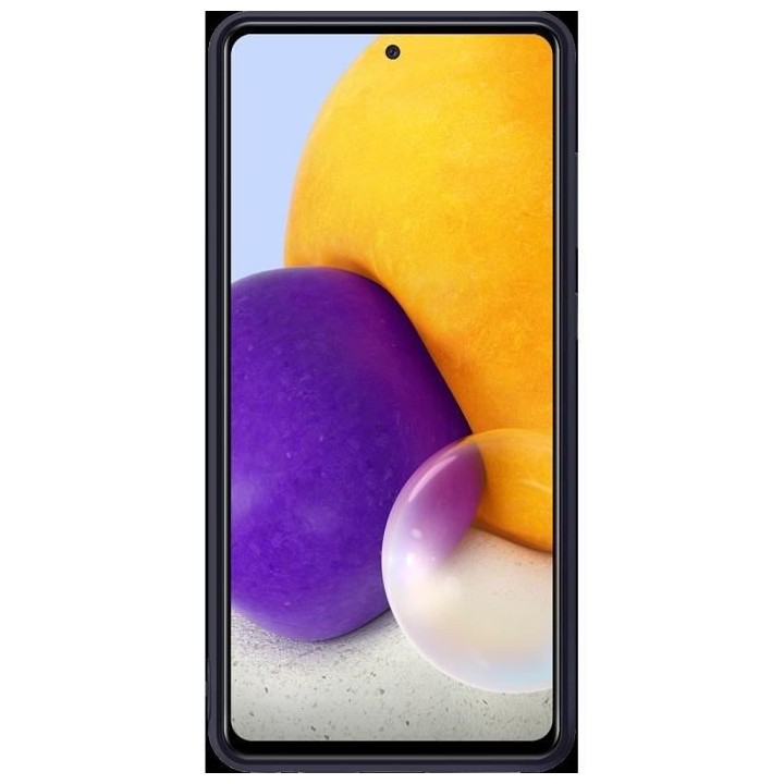 Coque Silicone Galaxy A72 Noir