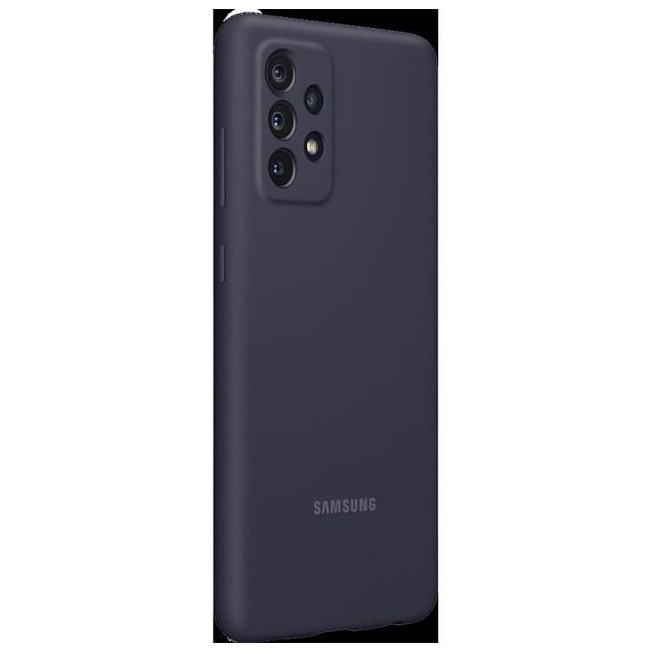 Coque Silicone Galaxy A72 Noir