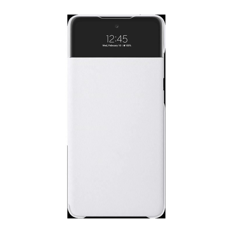 Etui Smart View Samsung Galaxy A72 Blanc