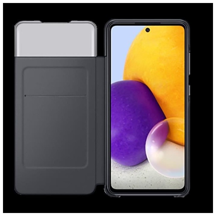 Etui Smart View Samsung Galaxy A72 Noir