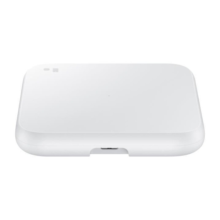 Pad Induc plat Charge Rapide USB-C Blanc sans CS