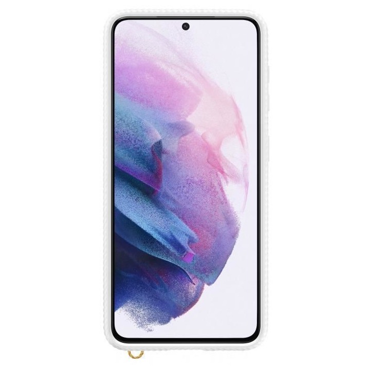 Clear Protective Cover S21 Blanc