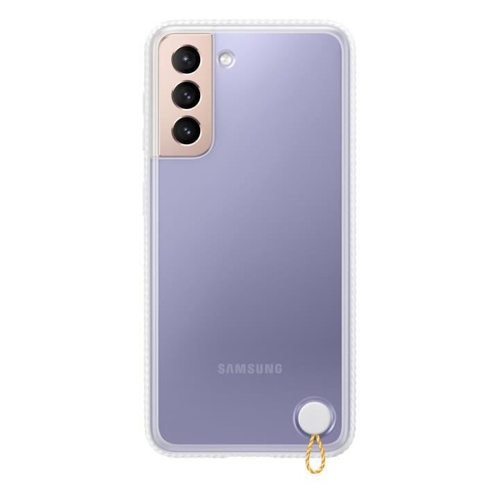 Clear Protective Cover S21 Blanc