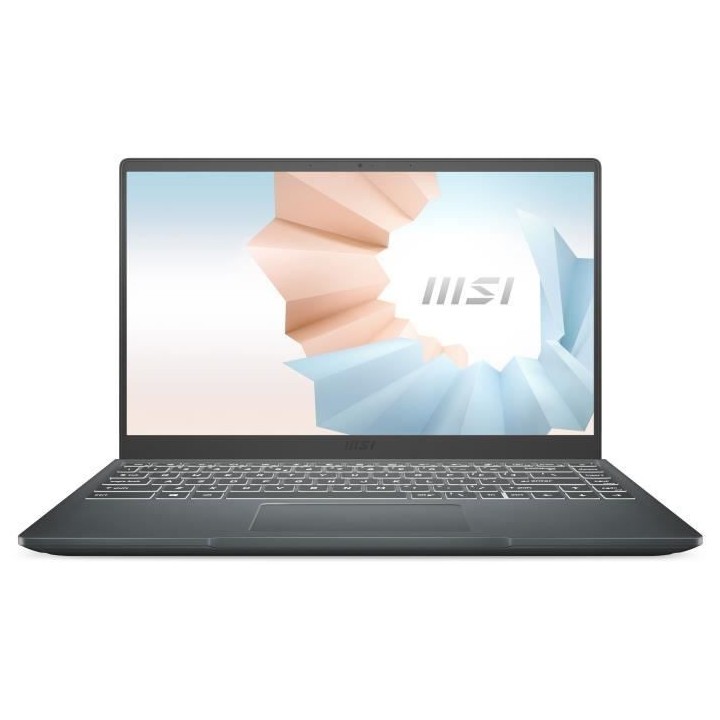 PC Ultraportable - MSI Modern 14 B10MW-443FR - 14 FHD - Core i5-10210U