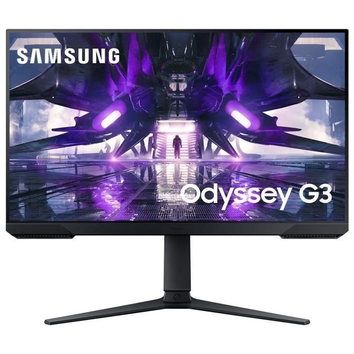 Ecran PC Gamer - SAMSUNG ODYSSEY G3 - LS24AG300NUXEN - 24 FHD - Dalle