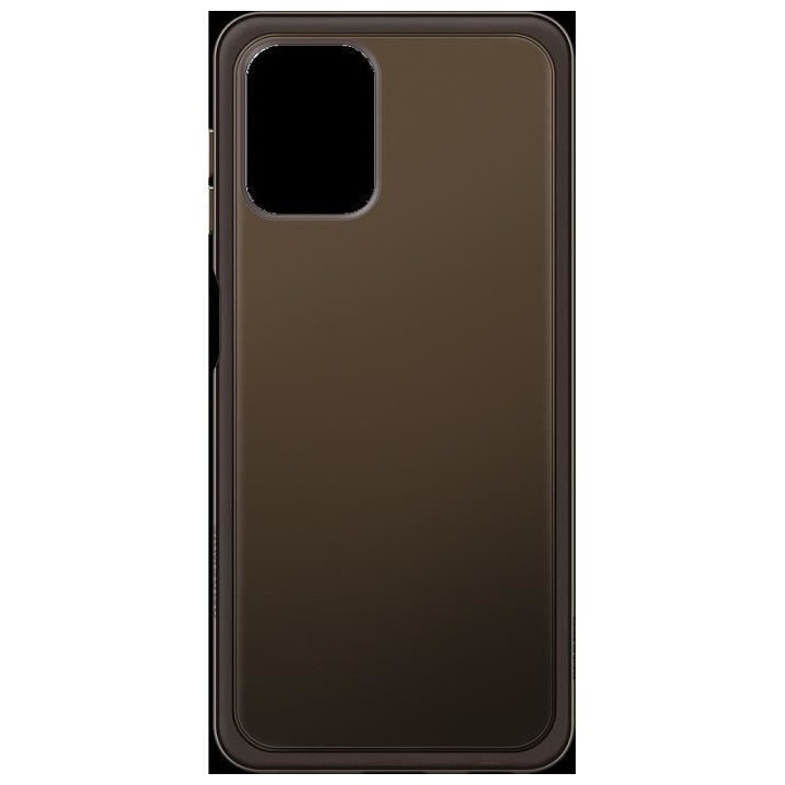 Coque Souple Transparente Galaxy A22 Noir 4G