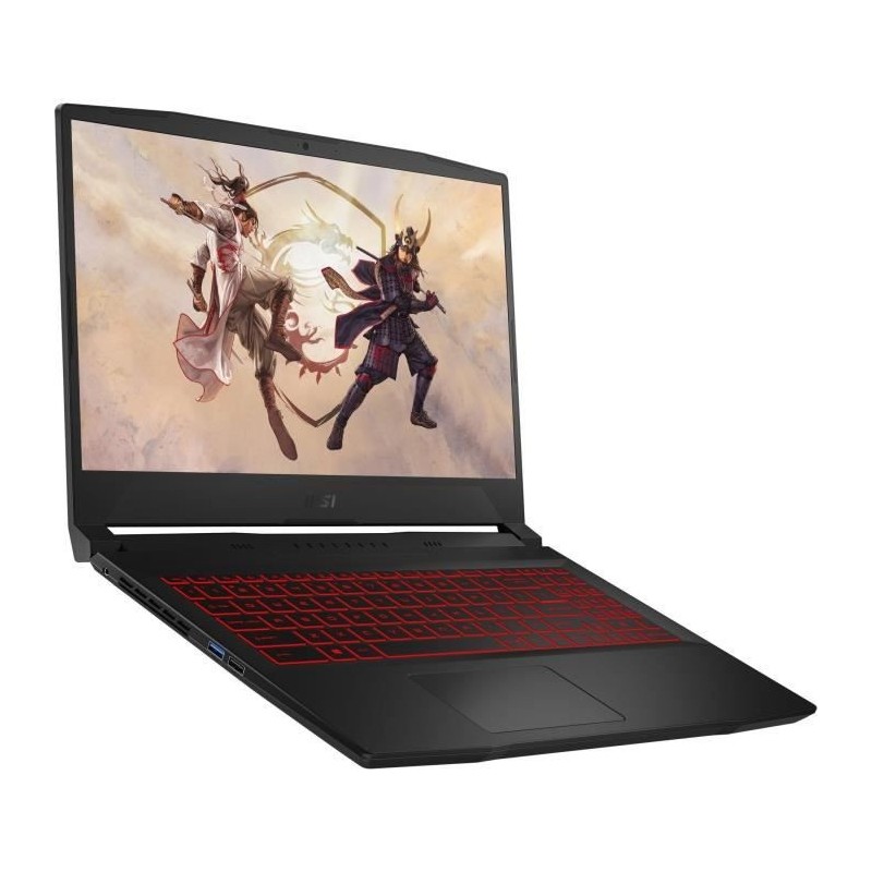 PC Portable Gaming - MSI -Katana GF66 11UE-624XFR -15,6FHD 144Hz - i5 11400H -16Go -Stockage 512Go SSD -RTX3060 -Sans OS -AZERTY