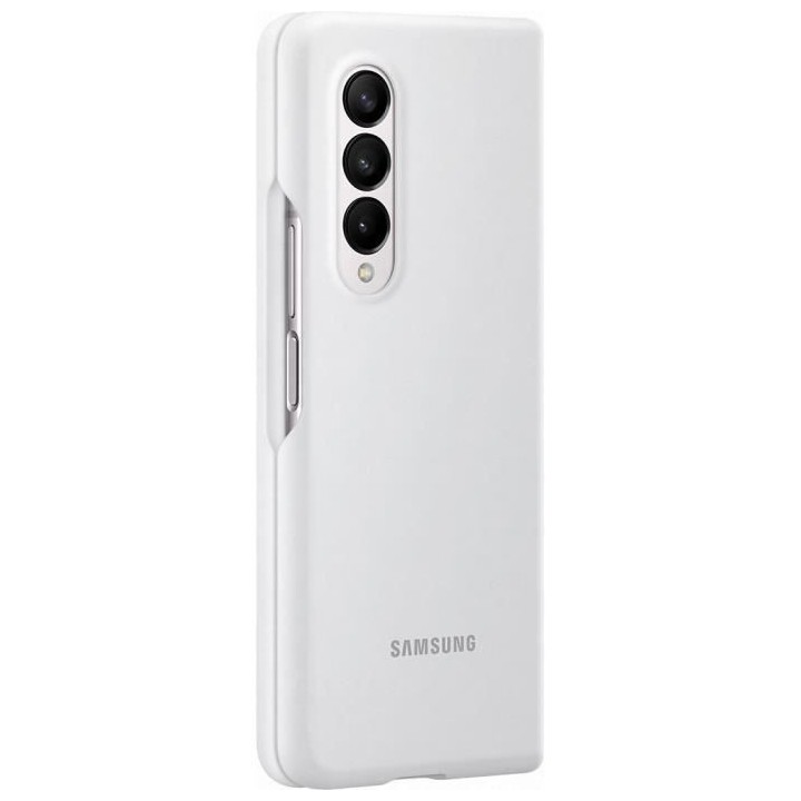 SAMSUNG Z Fold3 - Coque silicone - Blanc