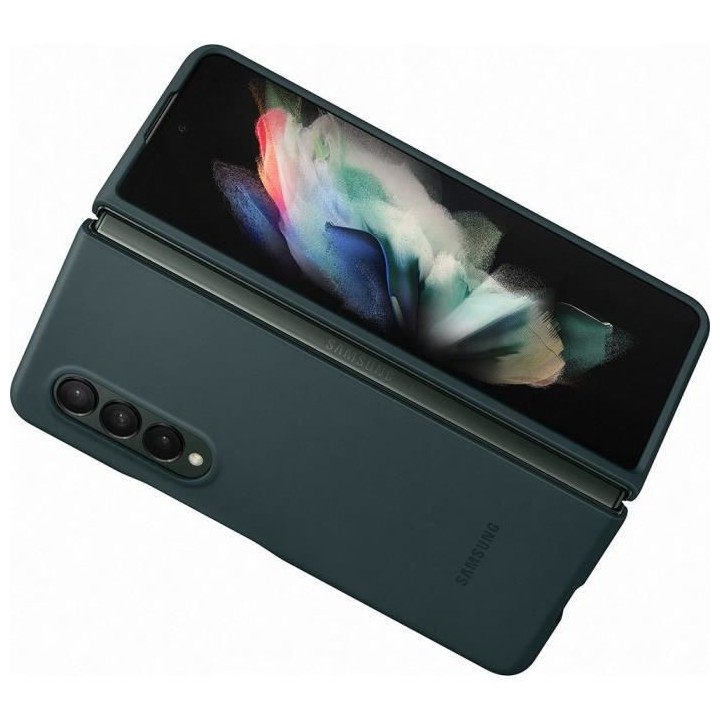 SAMSUNG Z Fold3 - Coque silicone - Vert