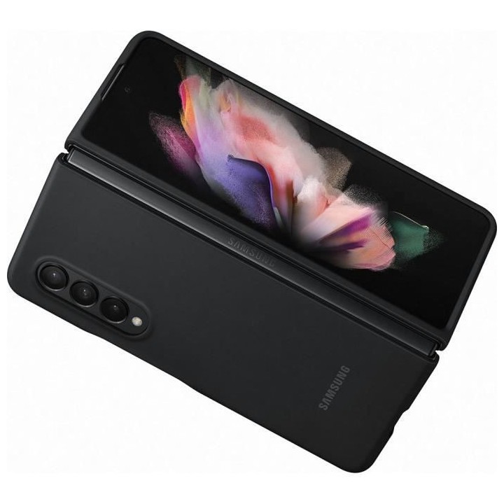 SAMSUNG Z Fold3 Coque silicone Noir