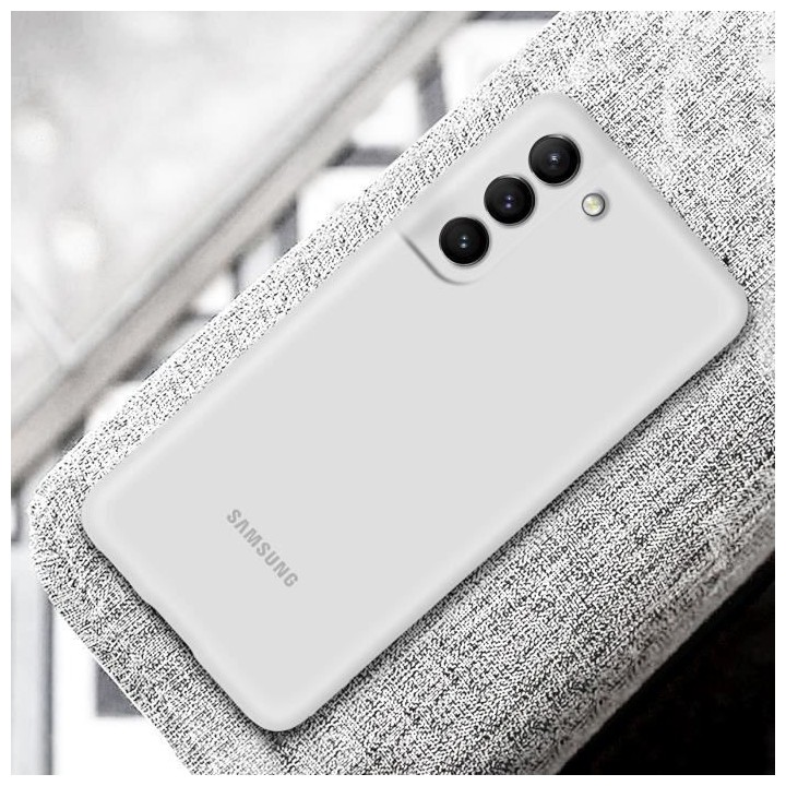 Coque Silicone G S21FE Blanc