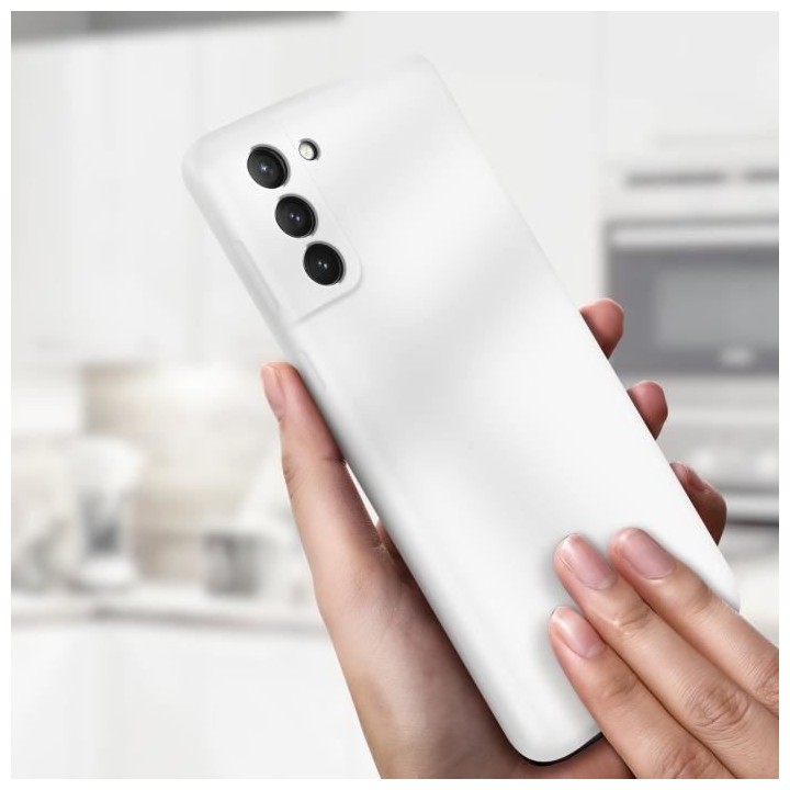 Coque Silicone G S21FE Blanc