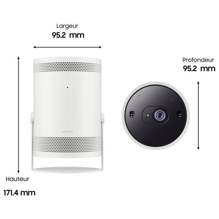 Samsung The Freestyle - Mini Vidéoprojecteur portable - Smart TV