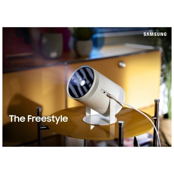 Samsung The Freestyle - Mini Vidéoprojecteur portable - Smart TV