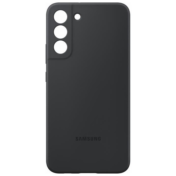 Coque Silicone G S22+ Noir