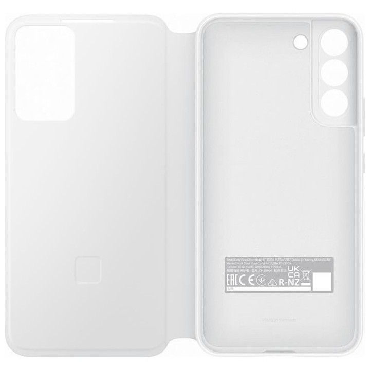 Smart Clear View Cover G S22+ Blanc