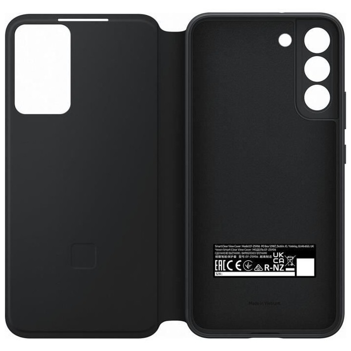 Smart Clear View Cover G S22+ Noir