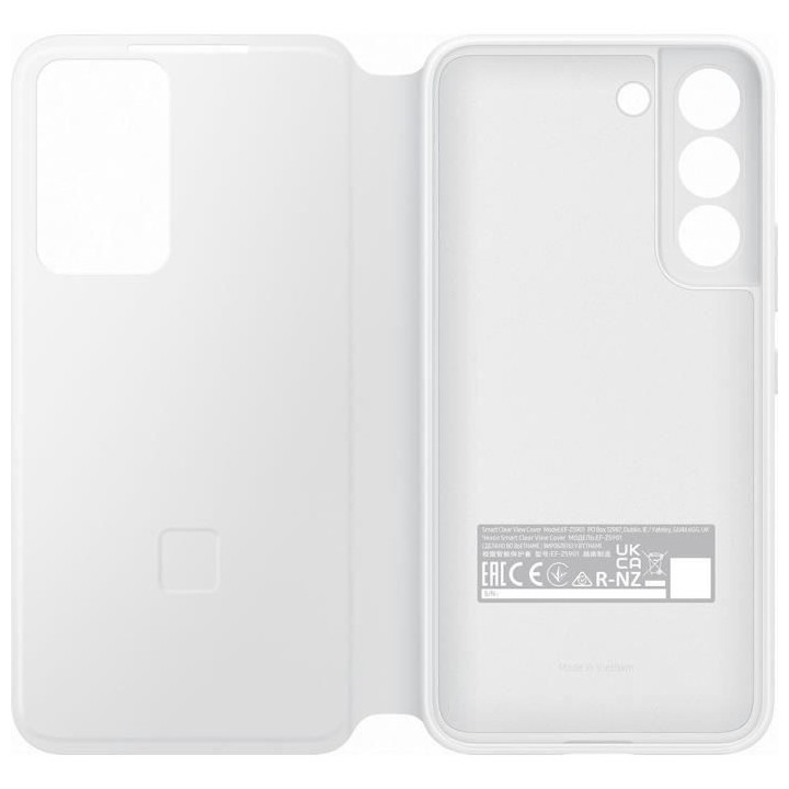 Smart Clear View Cover G S22 Blanc