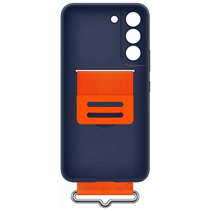 Coque Silicone avec laniere G S22 Bleu Marine