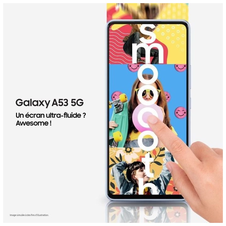 SAMSUNG Galaxy A53 128Go 5G Peche