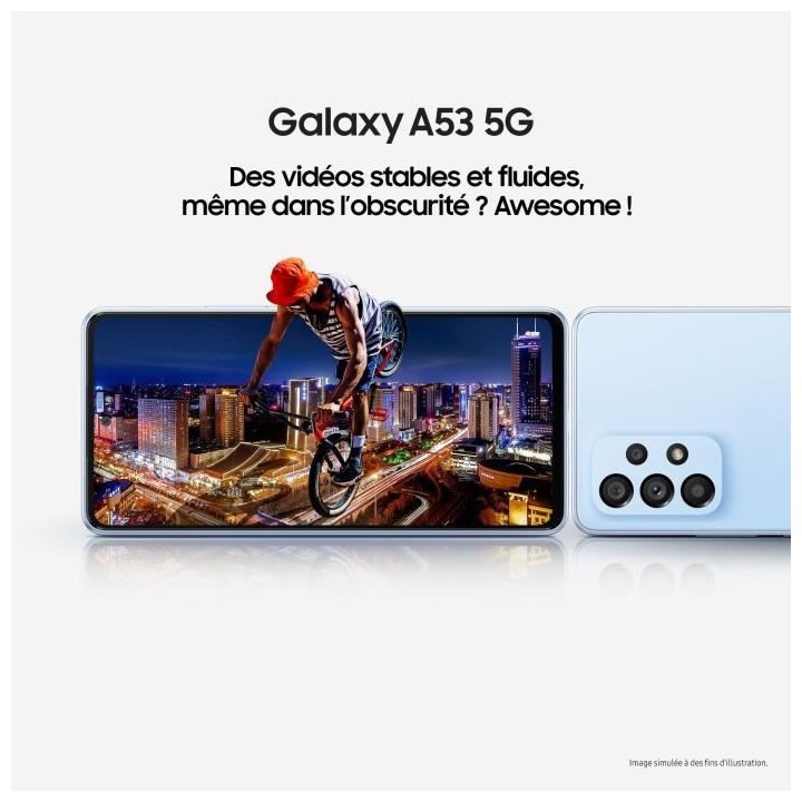 SAMSUNG Galaxy A53 128Go 5G Peche