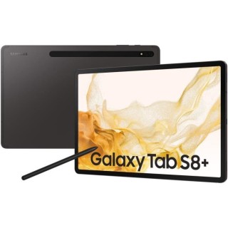 SAMSUNG - Galaxy Tab S8+ - 12.4 - RAM 8Go - 128Go - Anthracite - S Pen