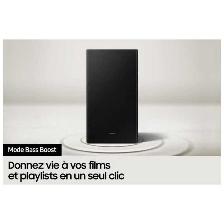 SAMSUNG - Barre de son HW-B450 2.1ch 300W + Caisson sans fil 6,5'' + A