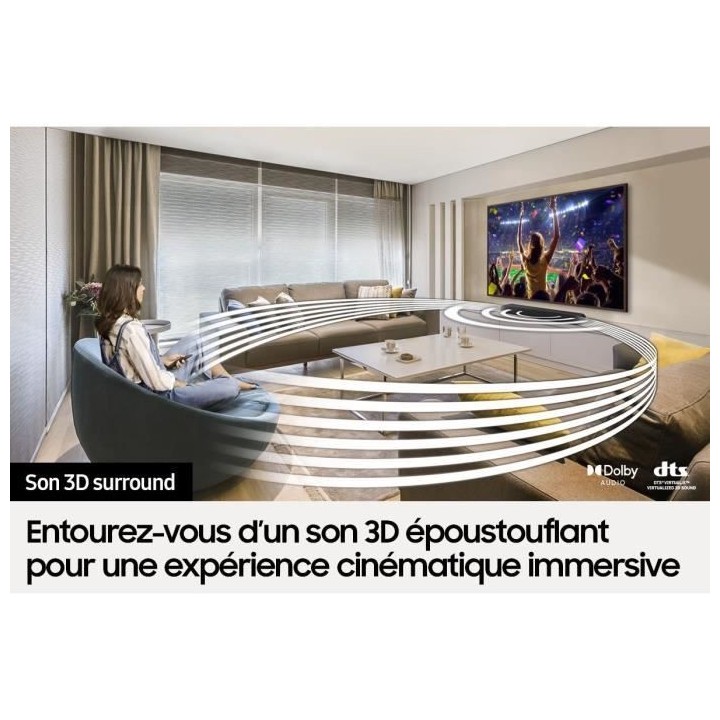 SAMSUNG - Barre de son HW-S50B One Body Caisson intégré 3.0Ch + Blue