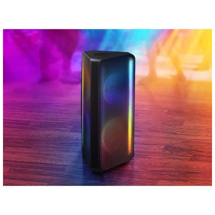 SAMSUNG - Sound Tower MX-ST40B 160W, Son Bidirectionnel, Batterie(12hr