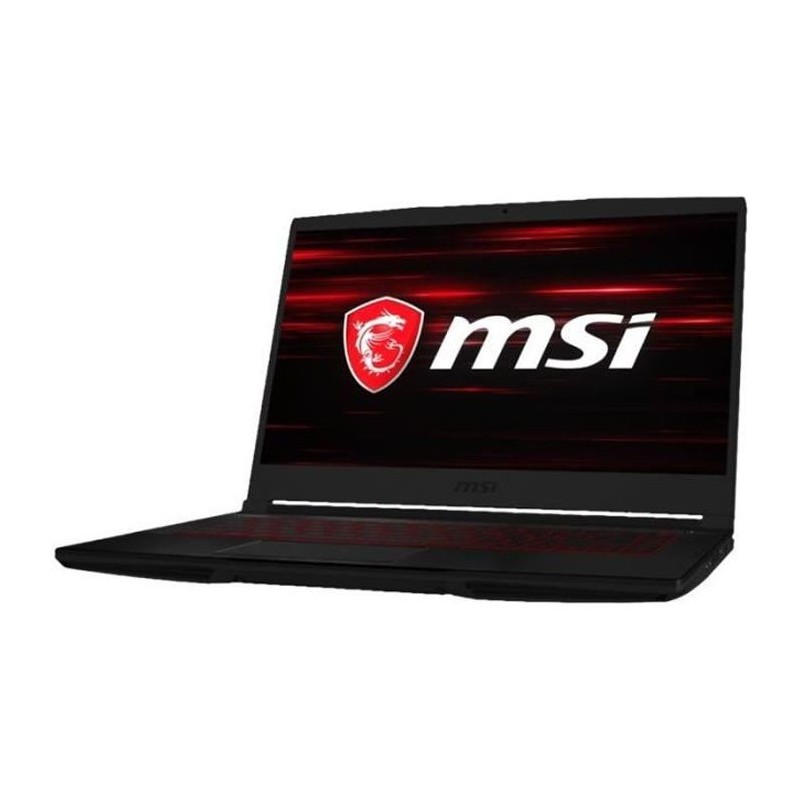 PC Portable Gamer - MSI - GF63 Thin 11UC-026FR - 15,6 FHD 144Hz - i5-11400H - 8Go - Stockage 512Go SSD - RTX 3050 - W10H - AZERT