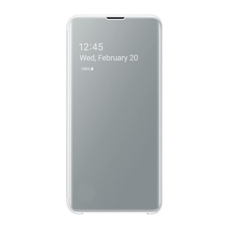 Samsung Clear View cover S10e - Blanc