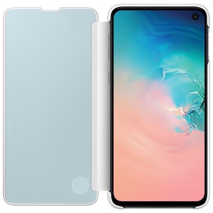 Samsung Clear View cover S10e - Blanc