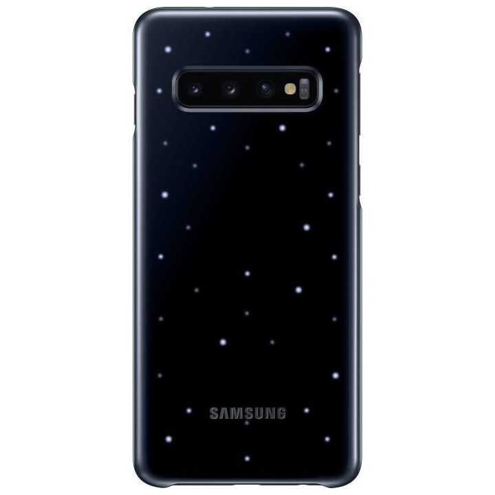 Samsung Coque avec affichage LED S10 - Noir