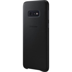 Samsung Coque en cuir S10e - Noir