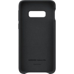 Samsung Coque en cuir S10e - Noir