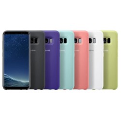 Samsung Coque Silicone S8+ Noir