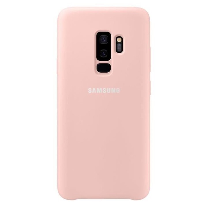Samsung Coque Silicone S9+ Rose