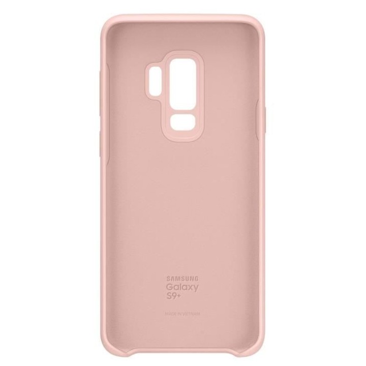 Samsung Coque Silicone S9+ Rose