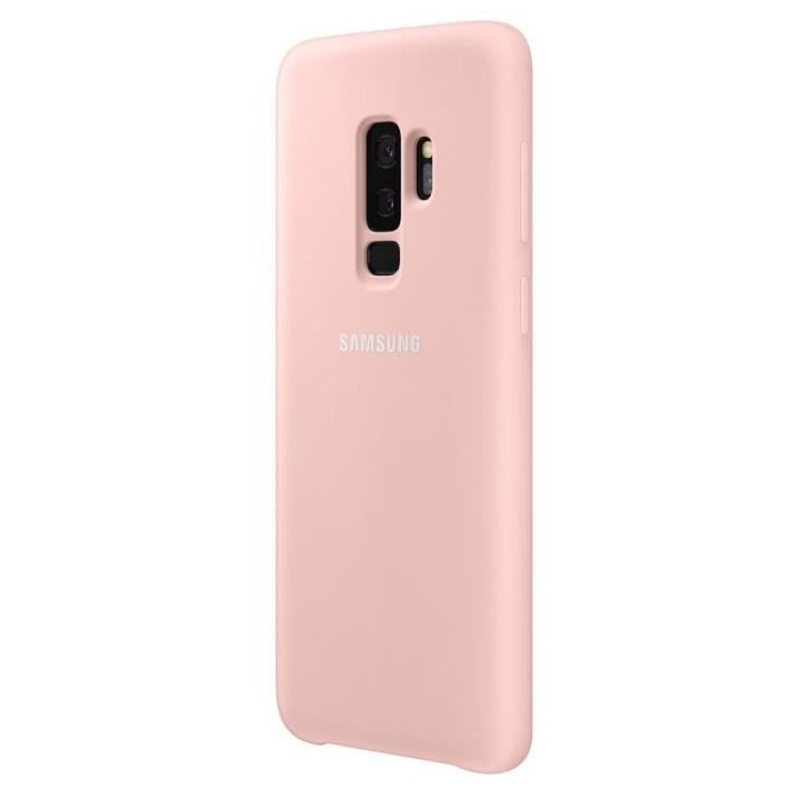 Samsung Coque Silicone S9+ Rose