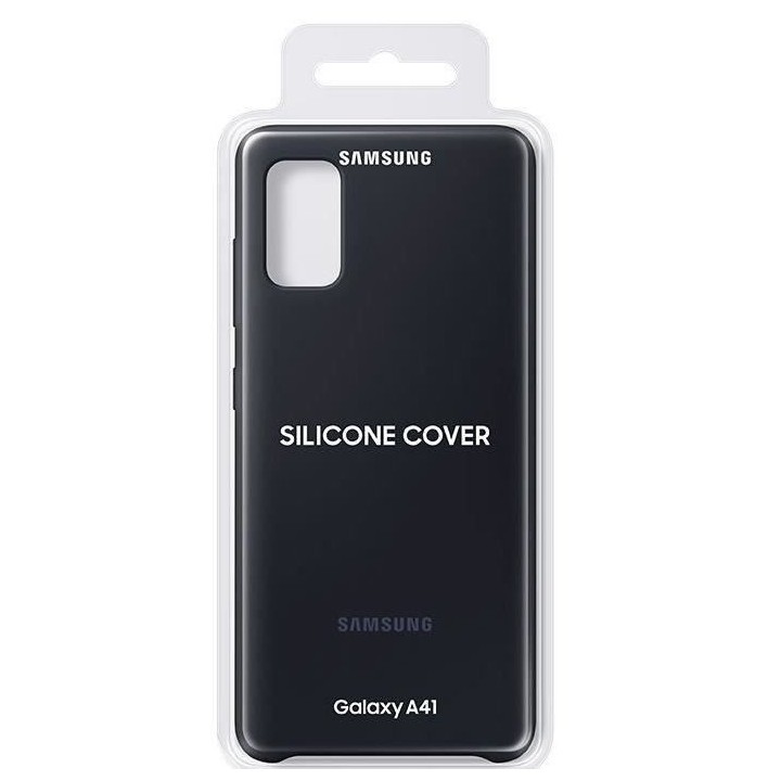 Coque en silicone A41 noir