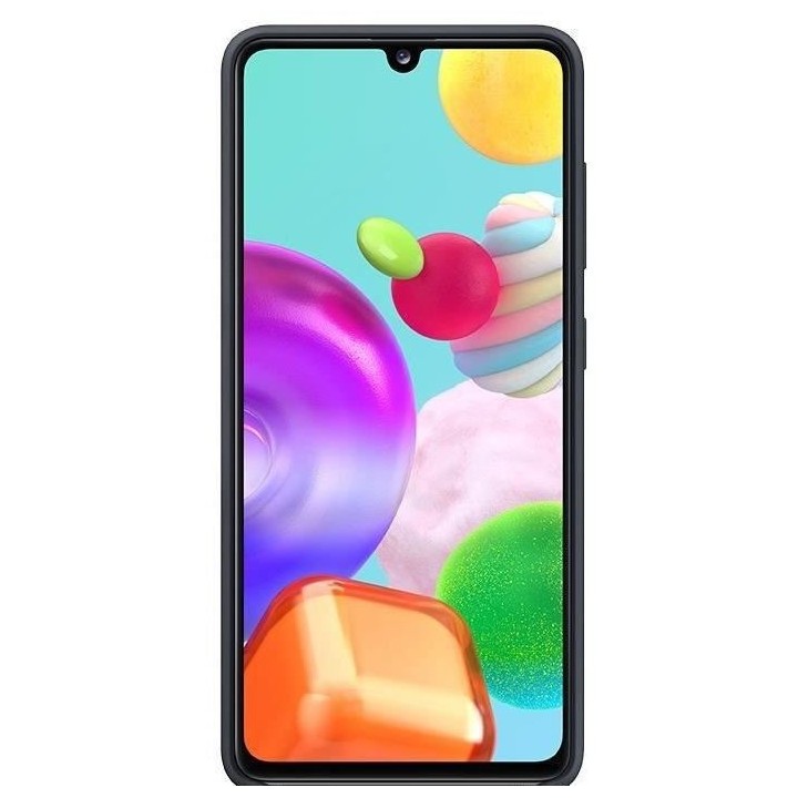 Coque en silicone A41 noir