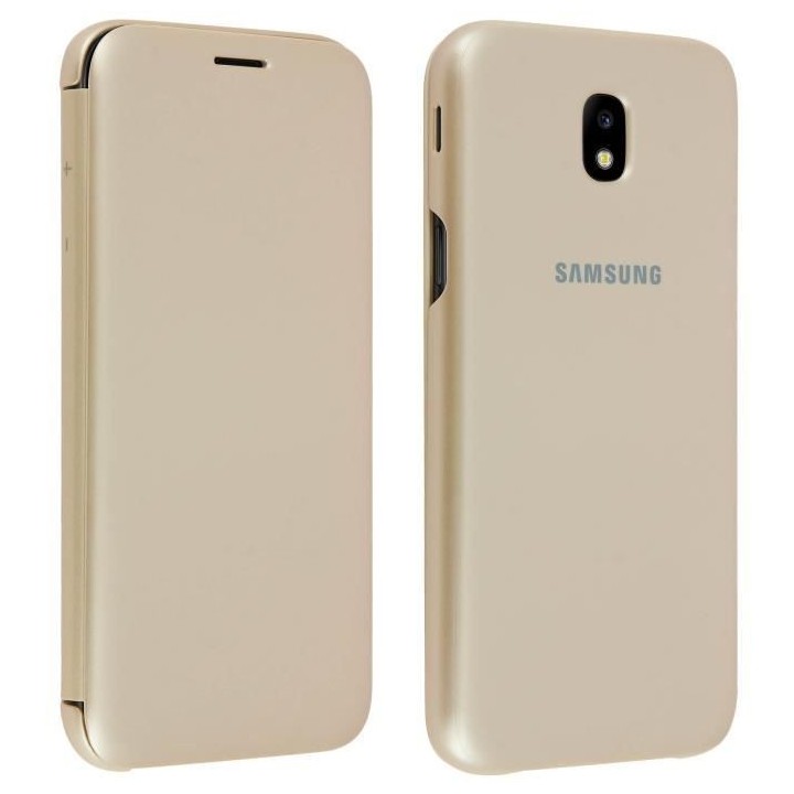 Samsung Etui Flip Wallet J5 2017 - Or