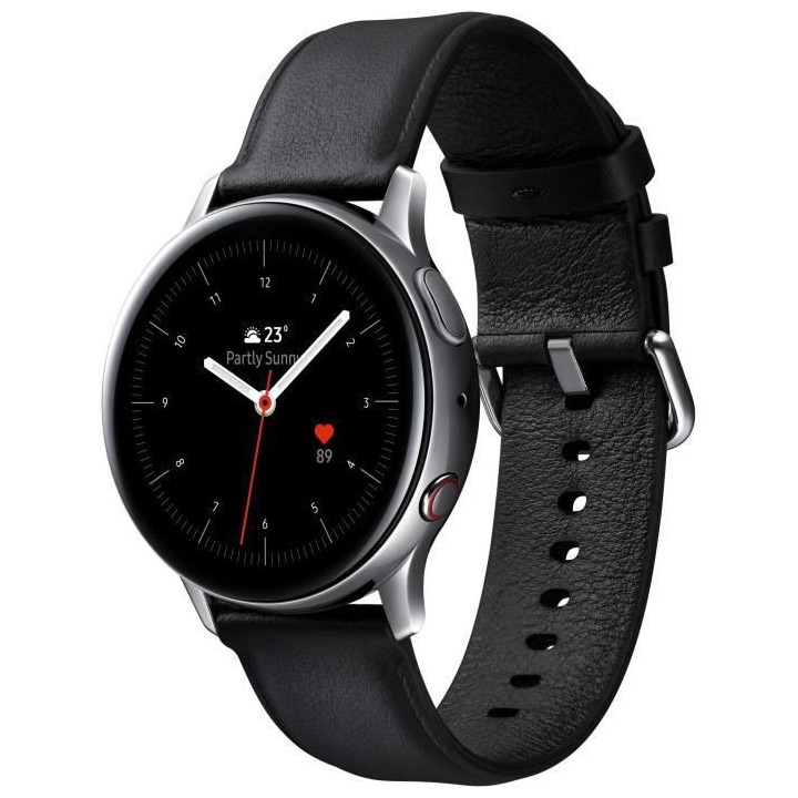 Samsung Galaxy Watch Active 2 40mm Acier 4G, Argent