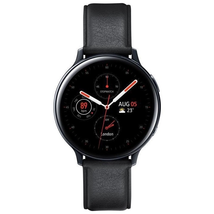 Samsung Galaxy Watch Active 2 44mm Acier, Noir Diamant