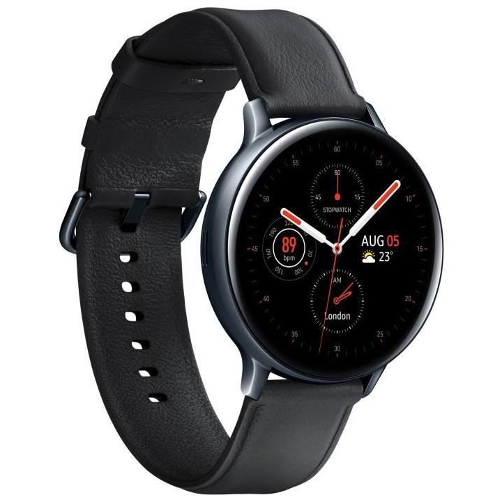Samsung Galaxy Watch Active 2 44mm Acier, Noir Diamant
