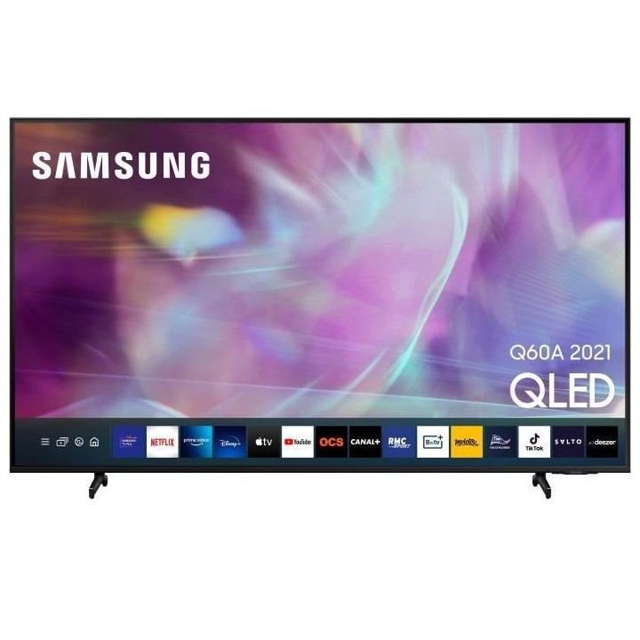 SAMSUNG 43Q60A TV QLED 43 (108 cm) - Smart TV - 3xHDMI, 2xUSB - Noir
