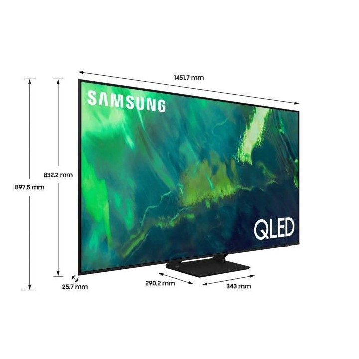 SAMSUNG QE65Q70A - TV QLED 4K UHD - 65'' (165 cm) - Dalle 100Hz - HDR1
